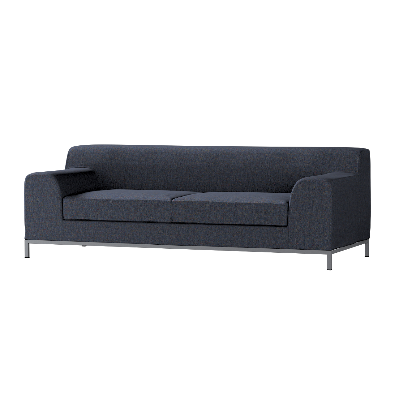Bezug für Kramfors 3-Sitzer Sofa, dunkelblau, Sofahusse, Kramfors 3-Sitzer, günstig online kaufen