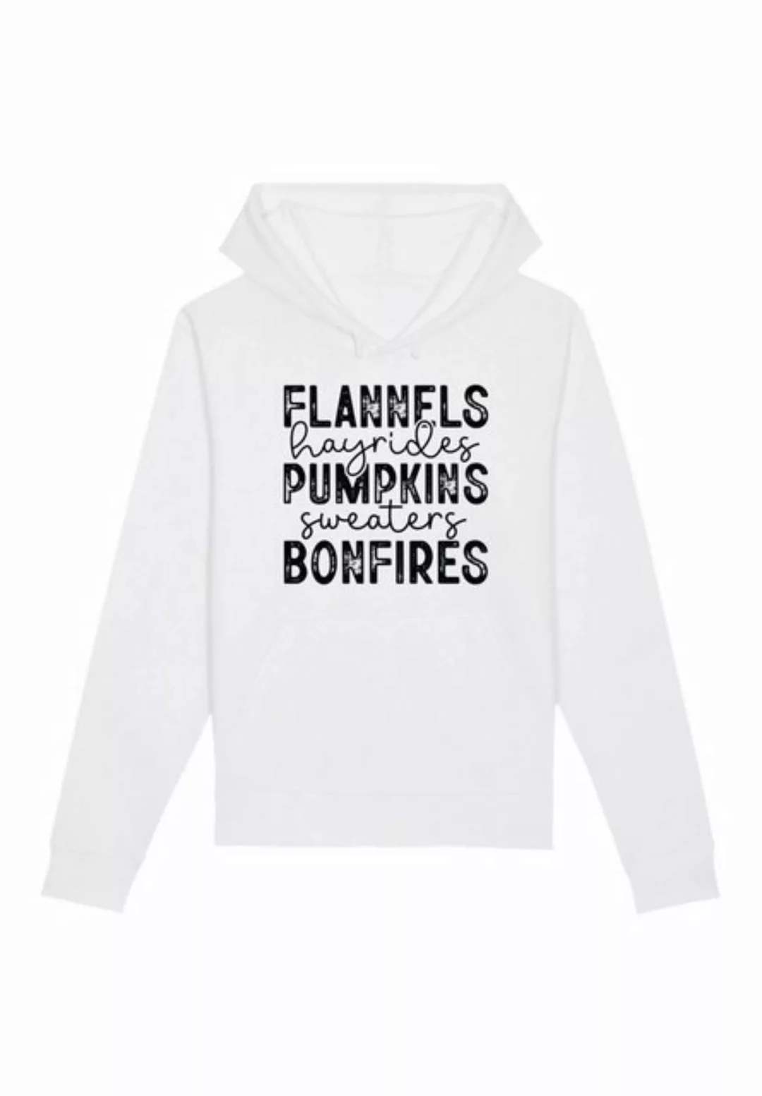 F4NT4STIC Kapuzenpullover flannels pumpkins bonfires Premium Qualität günstig online kaufen