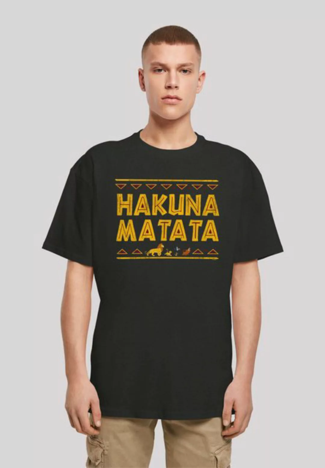 F4NT4STIC T-Shirt König der Löwen Film Hakuna Matata Print günstig online kaufen