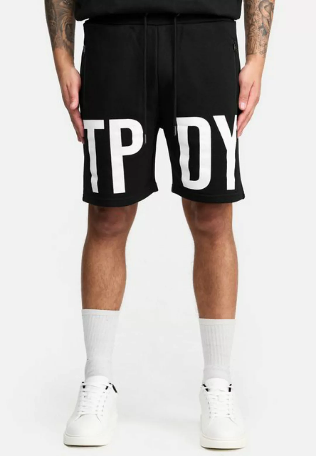 trueprodigy Shorts Walden Eingrifftaschen mit Reißverschluss und Logoprint günstig online kaufen
