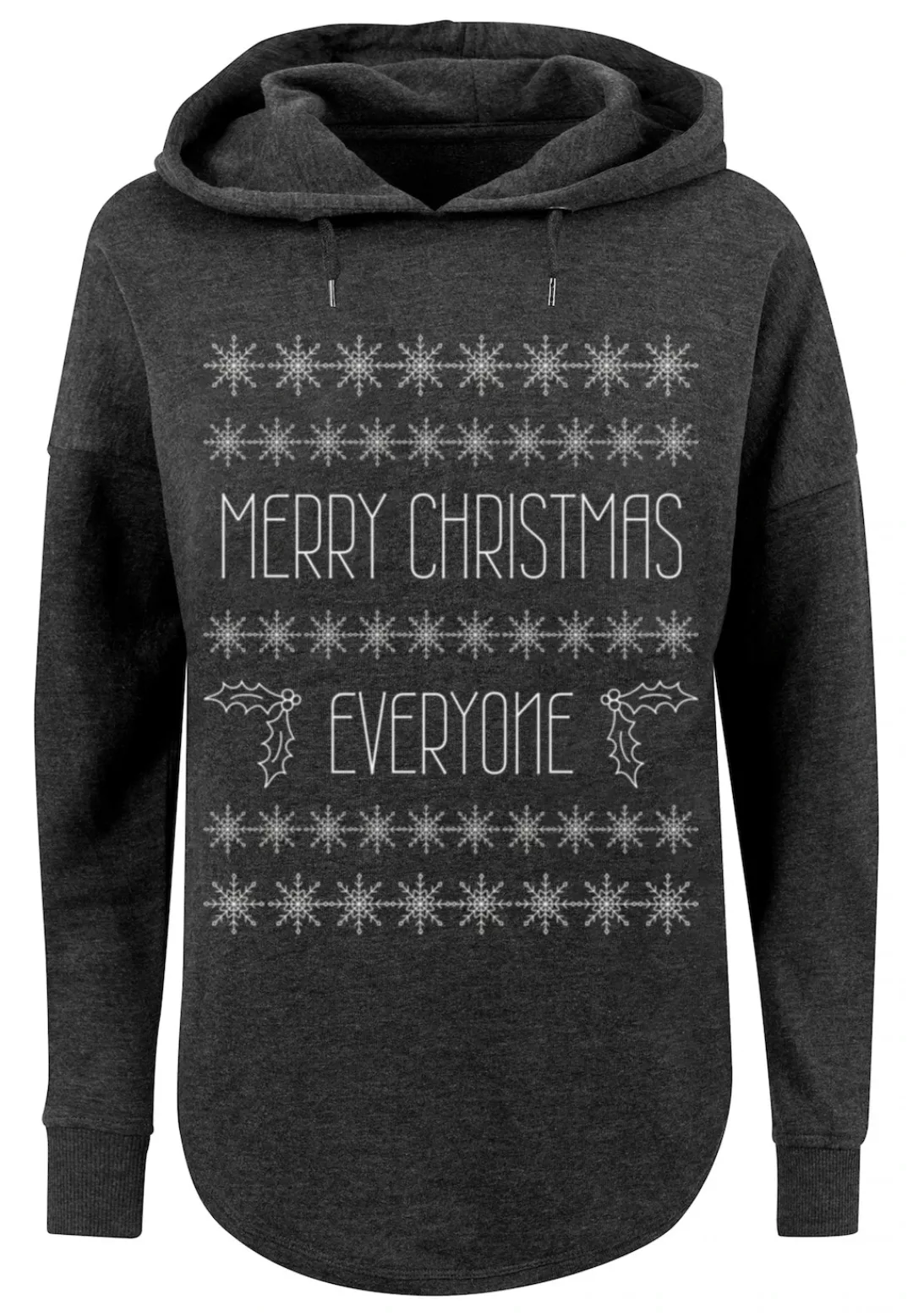 F4NT4STIC Kapuzenpullover "Merry Christmas Everyone Weihnachten", Print günstig online kaufen