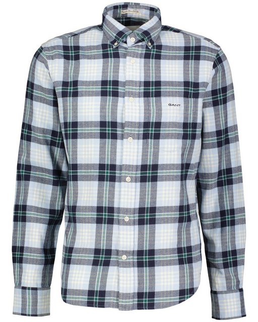 Gant Langarmhemd Herren Hemd REG FLANNEL PLAID SHIRT (1-tlg) günstig online kaufen