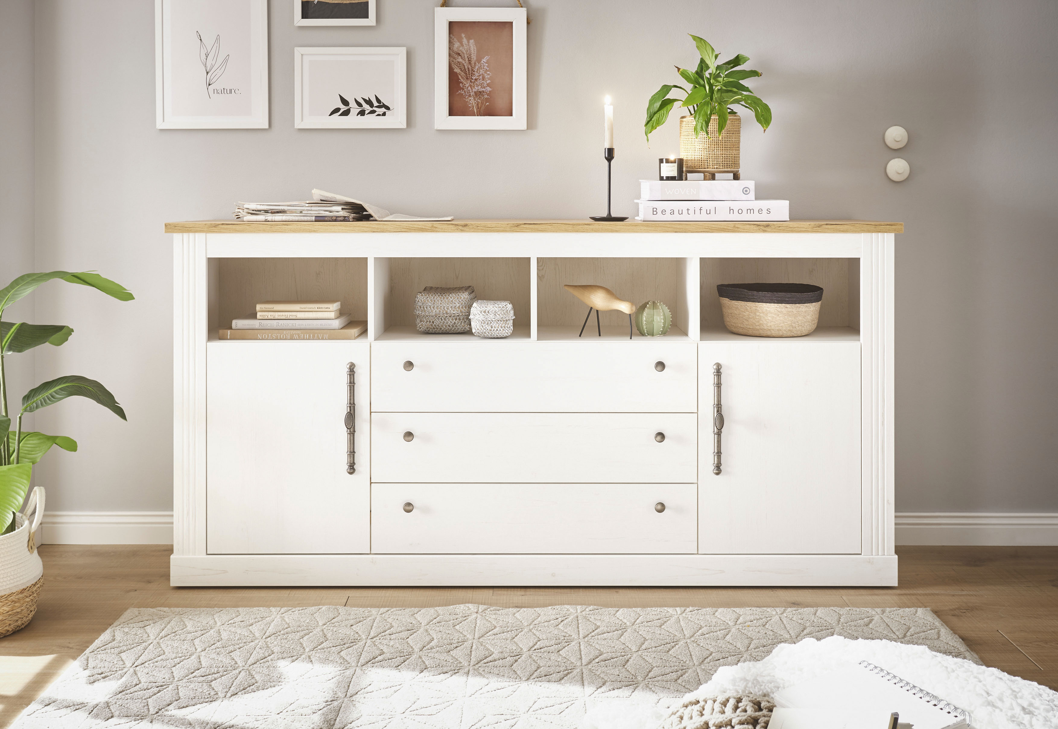 Home affaire Sideboard "WESTMINSTER BESTSELLER", (Breite ca. 193 cm), im ro günstig online kaufen