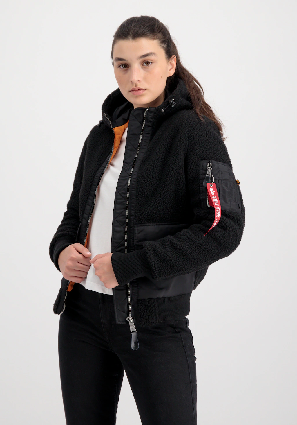 Alpha Industries Bomberjacke "Alpha Industries Women - Bomber Jackets Zip H günstig online kaufen