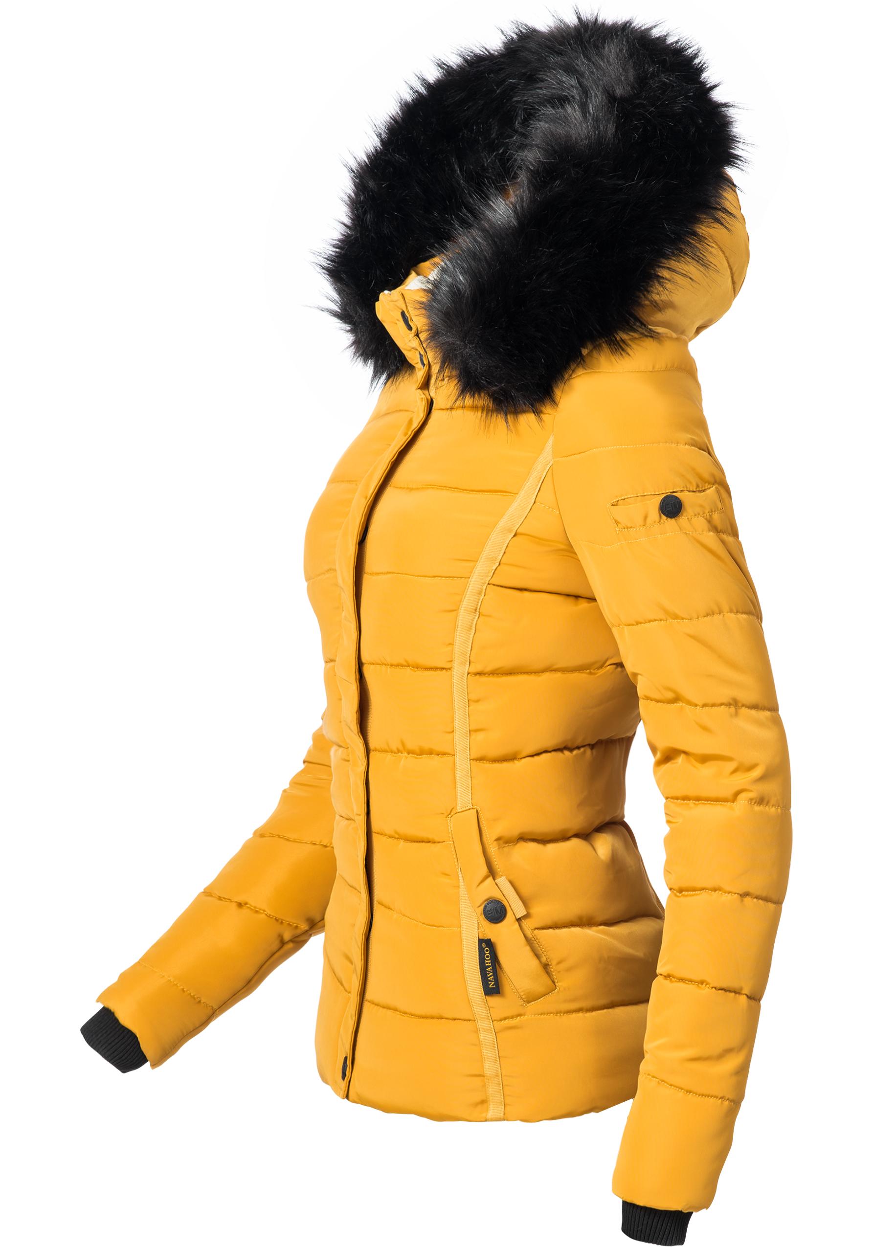 Navahoo Steppjacke "Miamor", mit Kapuze, hochwertige Winterjacke m. volumin günstig online kaufen