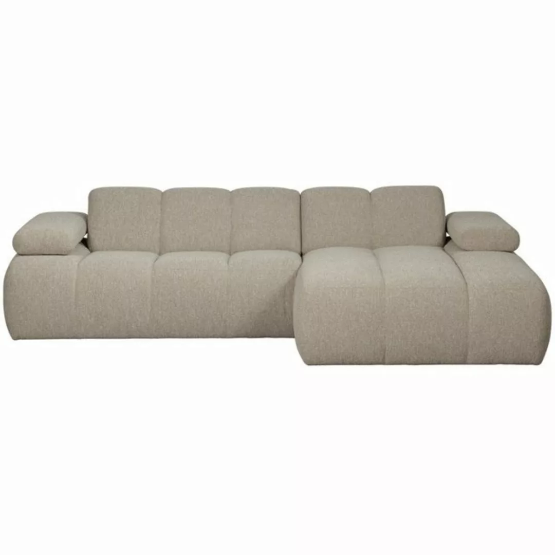 WOOOD Ecksofa Chaiselongue Mojo aus Boucle-Stoff Rechts günstig online kaufen