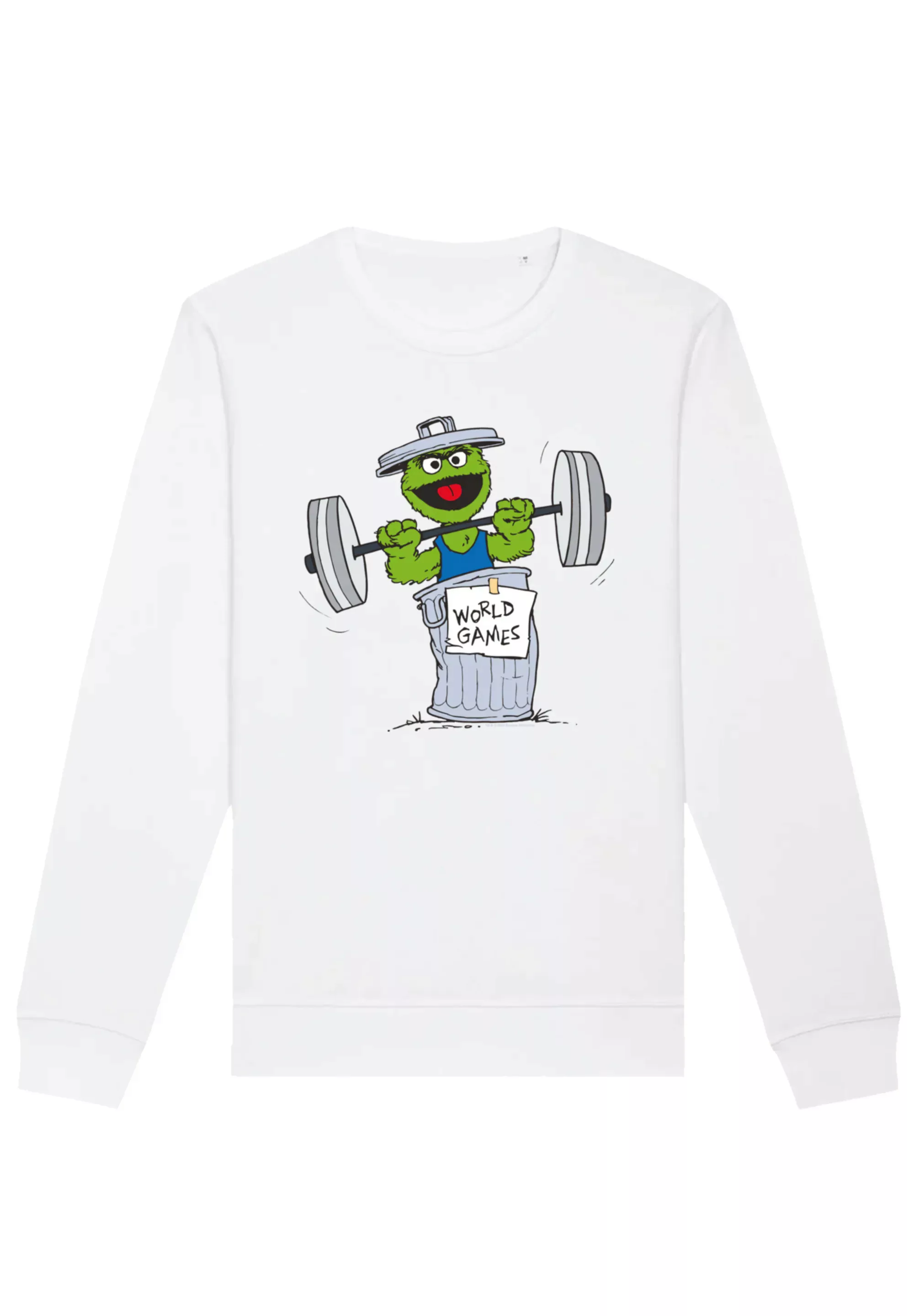 F4NT4STIC Sweatshirt "Sesamstraße Oscar World Games", Premium Qualität günstig online kaufen