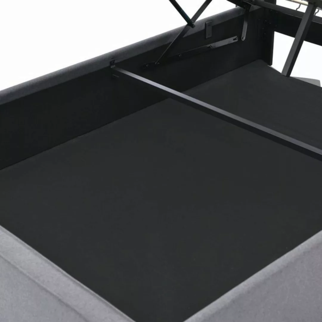 OKWISH Polsterbett Hydraulisches, 90x200cm,Bett mit Lattenrost aus Metallra günstig online kaufen