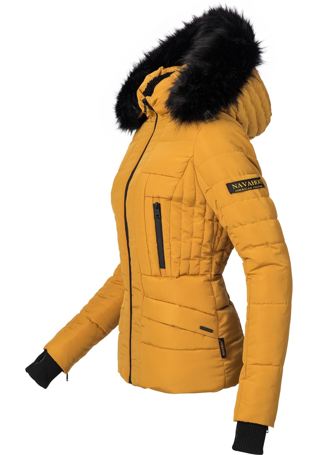 Navahoo Steppjacke "Adele", mit Kapuze, hochwertige Winterjacke mit edler K günstig online kaufen