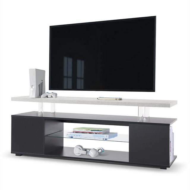 autolock TV-Schrank TV Stand for 65 Inch TV LED Gaming Entertainment Center günstig online kaufen