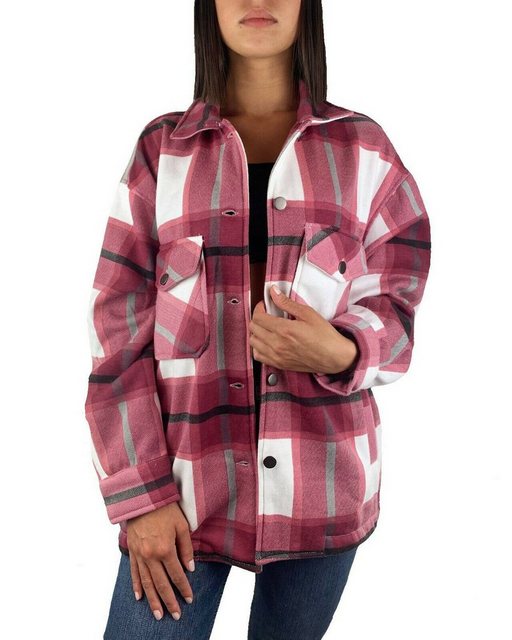 Worldclassca Flanellhemd Worldclassca Oversized Karo Hemd Hemdjacke Kariert günstig online kaufen