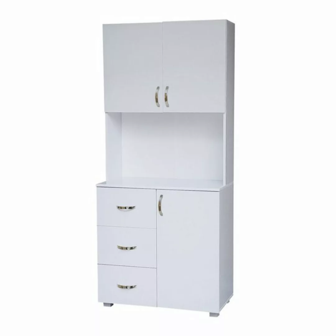 HTI-Living Hochschrank Küchenschrank Weiß Blanca (Stück, 1x Schrank Blanca, günstig online kaufen