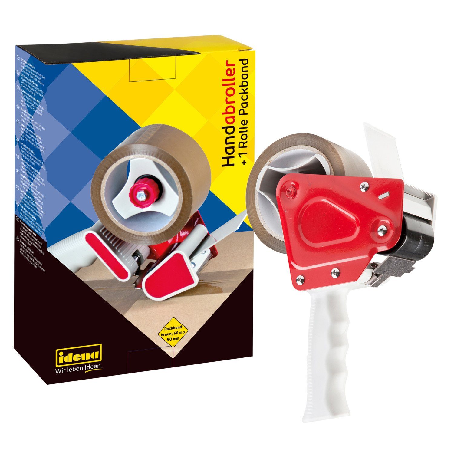 Idena Klebeband Idena 631049 - Paketbandabroller günstig online kaufen