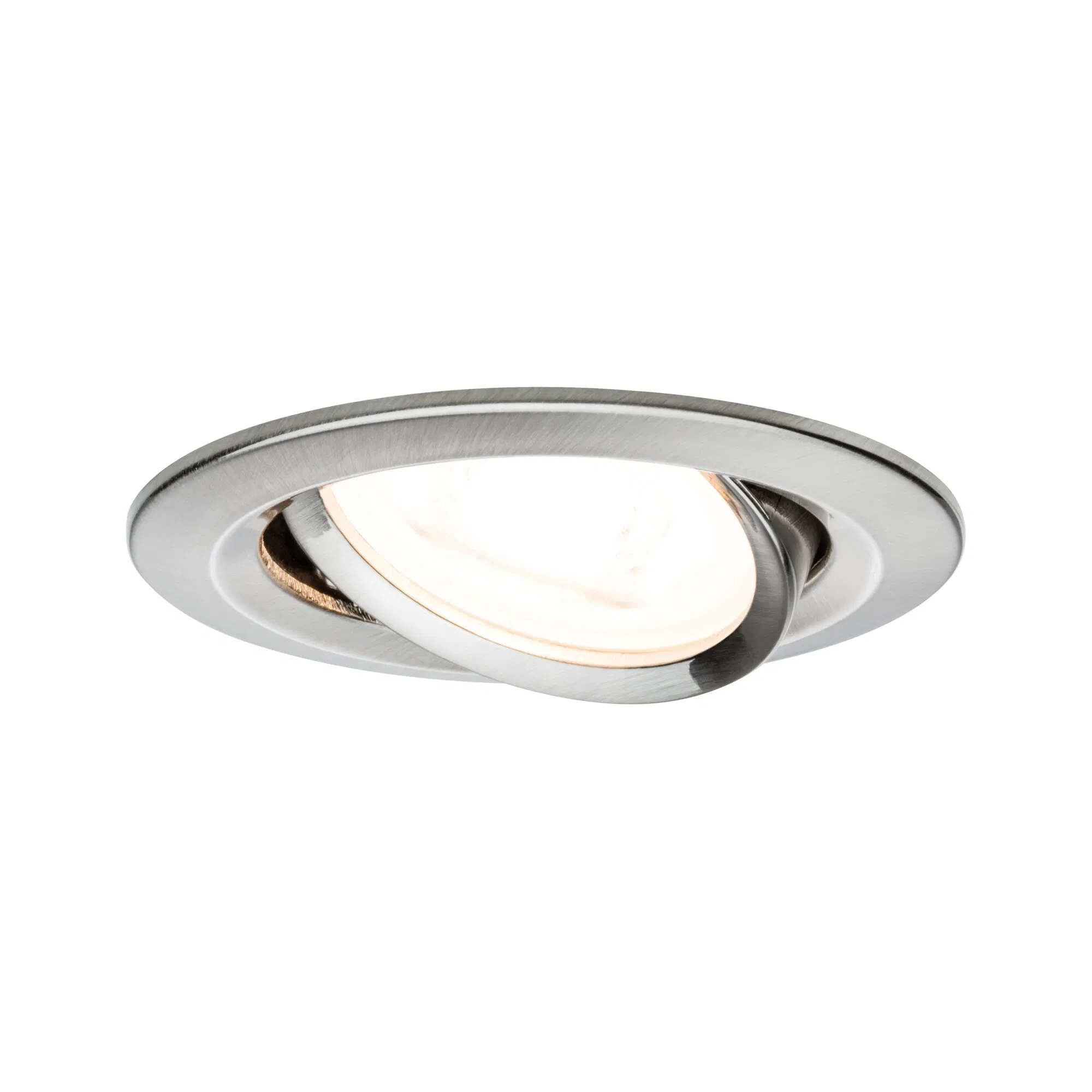 Paulmann "LED Einbauleuchte Nova schwenkbar rund 84mm 50° GU10 6,5W 460lm 2 günstig online kaufen