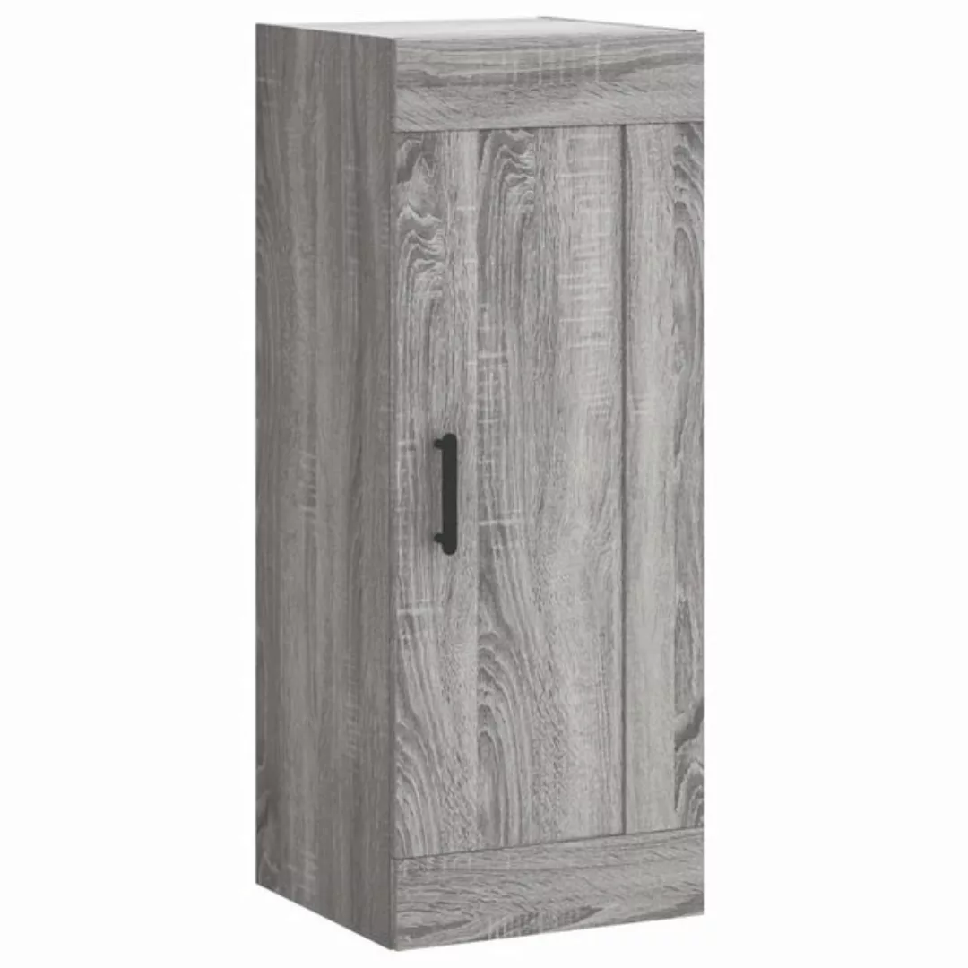 vidaXL Kleiderschrank Wandschrank Grau Sonoma 34,5x34x90 cm Holzwerkstoff B günstig online kaufen