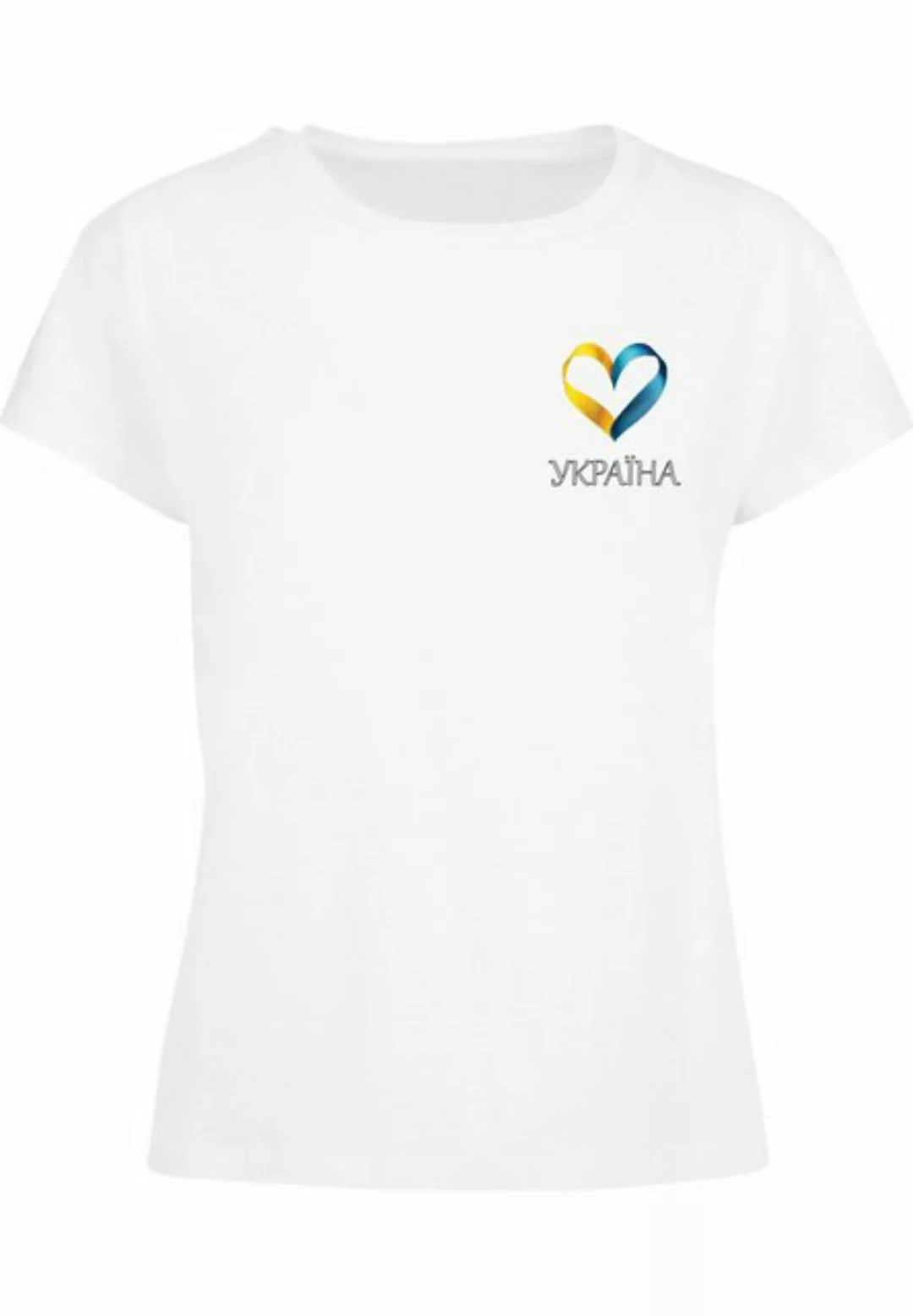 Merchcode T-Shirt Merchcode Ladies Merchcode Football - Ukraine T-shirt (1- günstig online kaufen