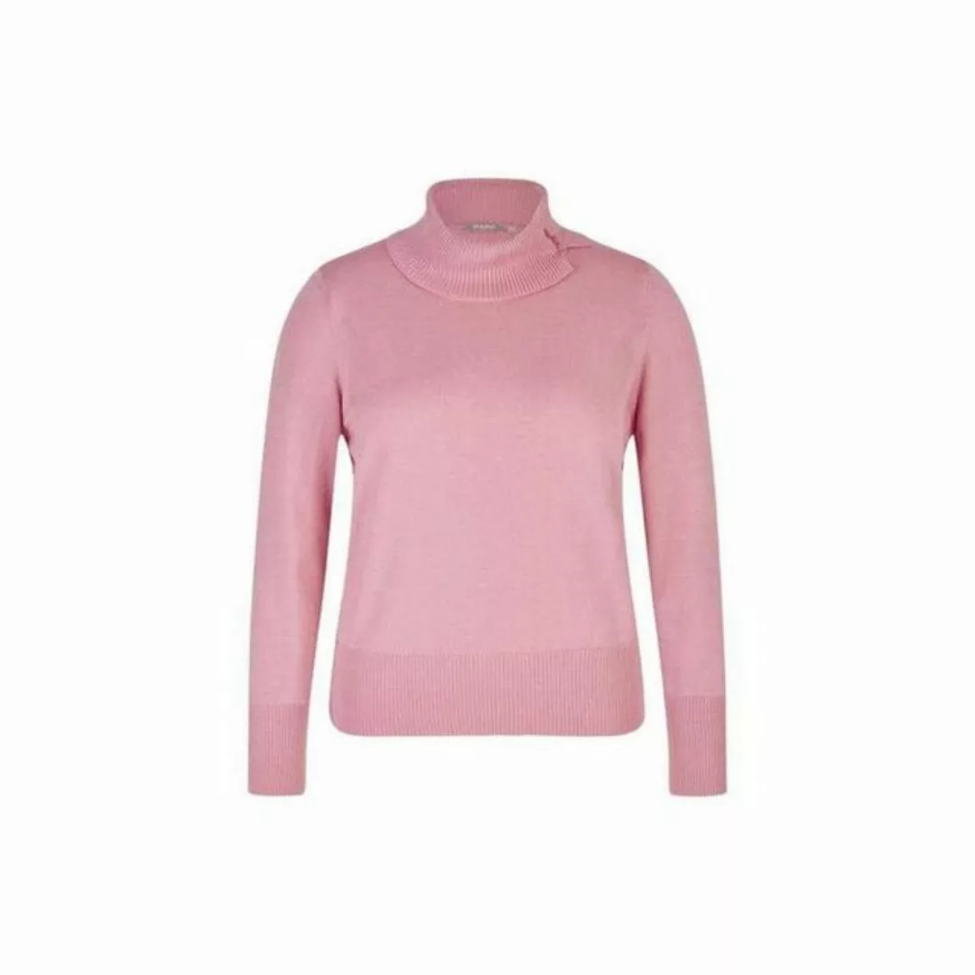 Rabe Rollkragenpullover rosa regular fit (1-tlg) günstig online kaufen