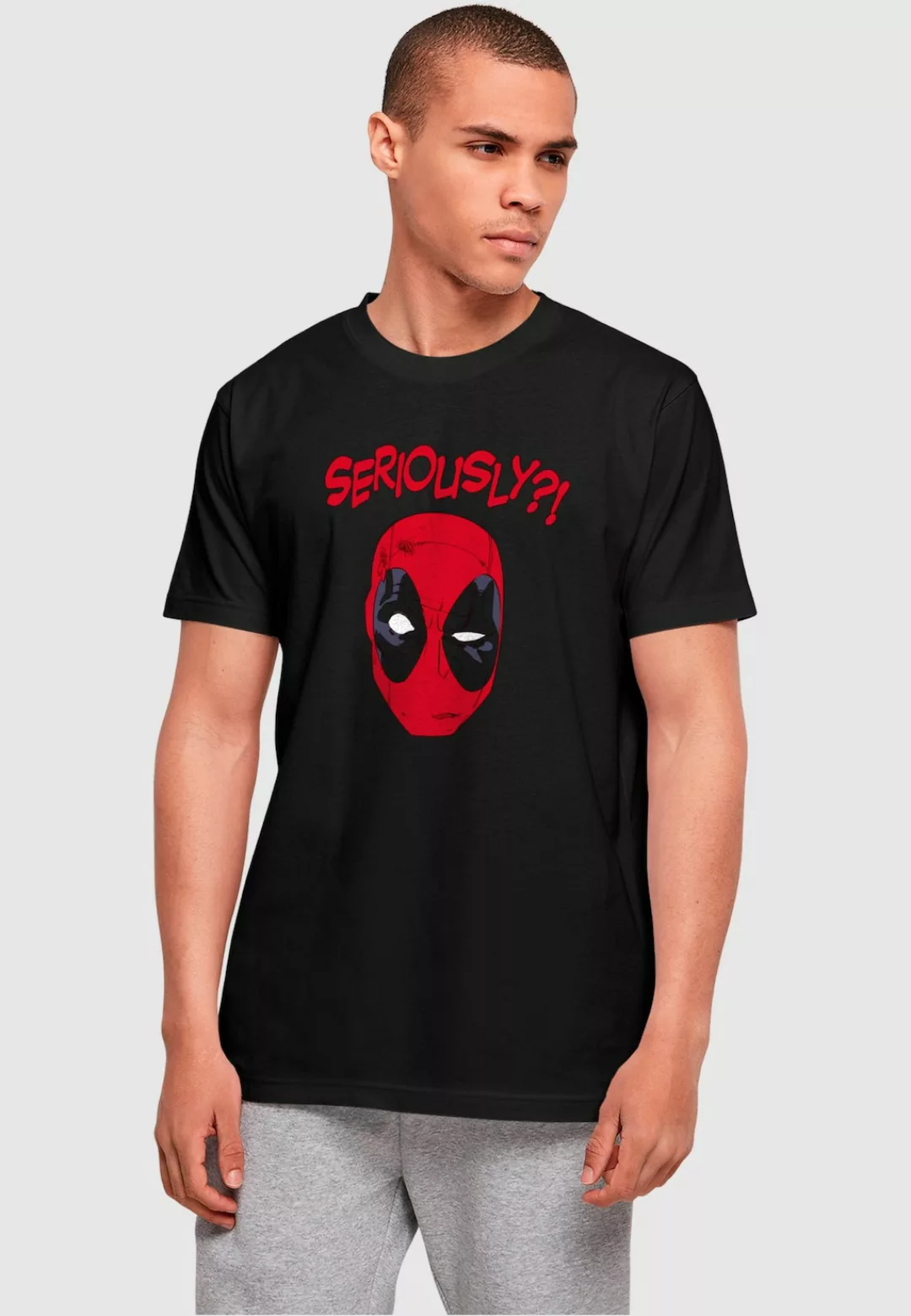 ABSOLUTE CULT T-Shirt "ABSOLUTE CULT Herren Deadpool - Seriously T-Shirt" günstig online kaufen