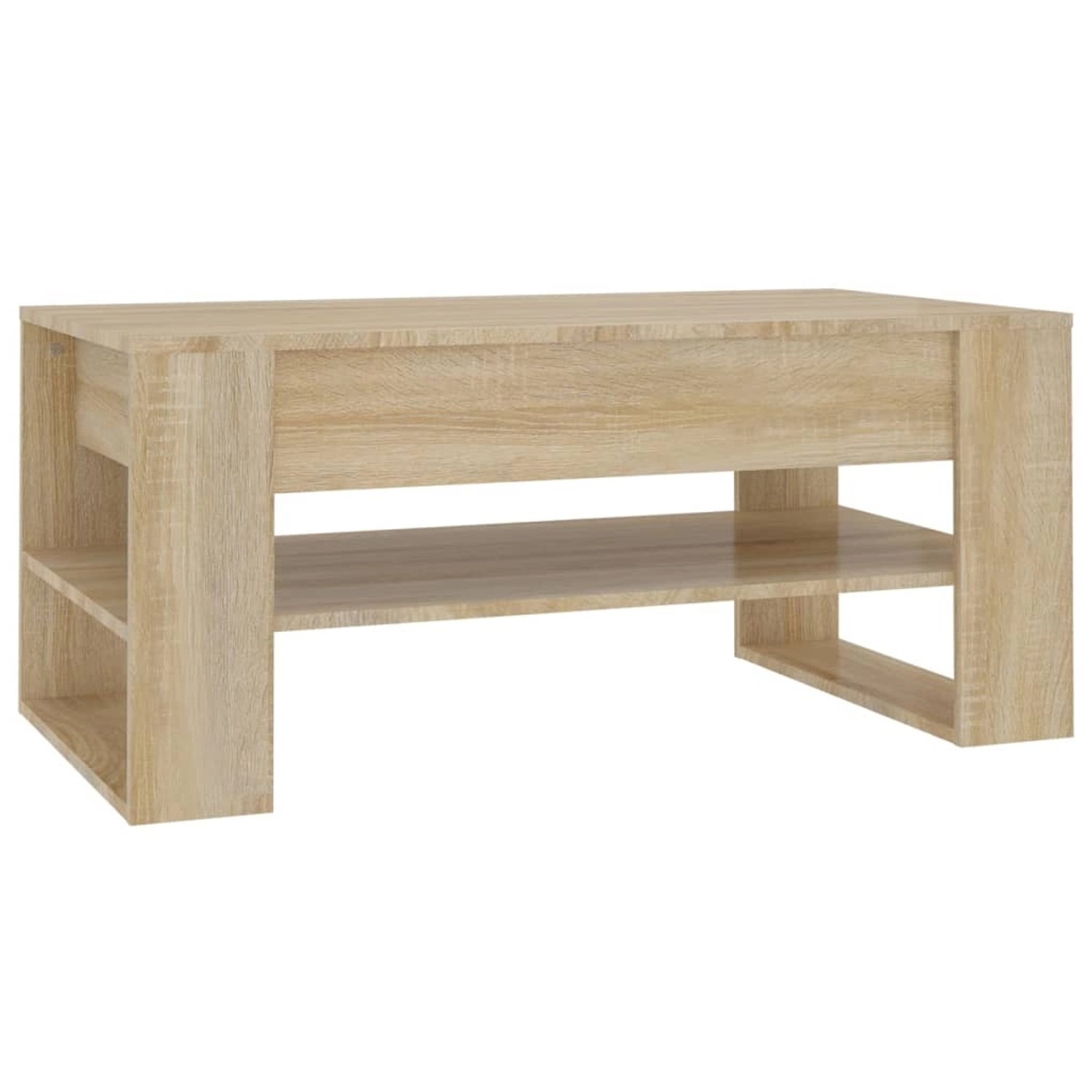 vidaXL Couchtisch Sonoma-Eiche 102x55x45 cm Holzwerkstoff günstig online kaufen