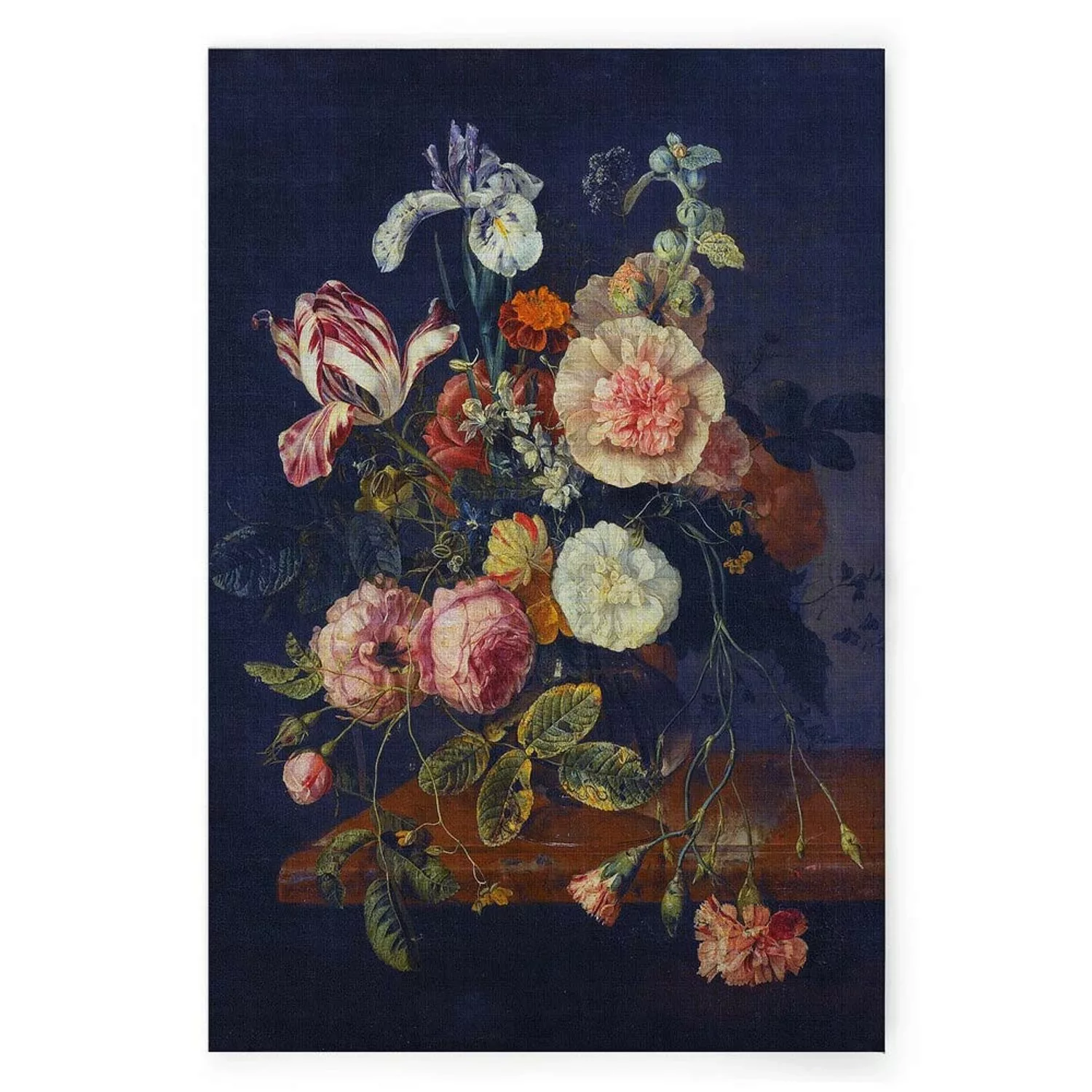 Bricoflor Wandbild Mit Blumenstrauß Stillleben Bild Mit Blumen Für Esszimme günstig online kaufen