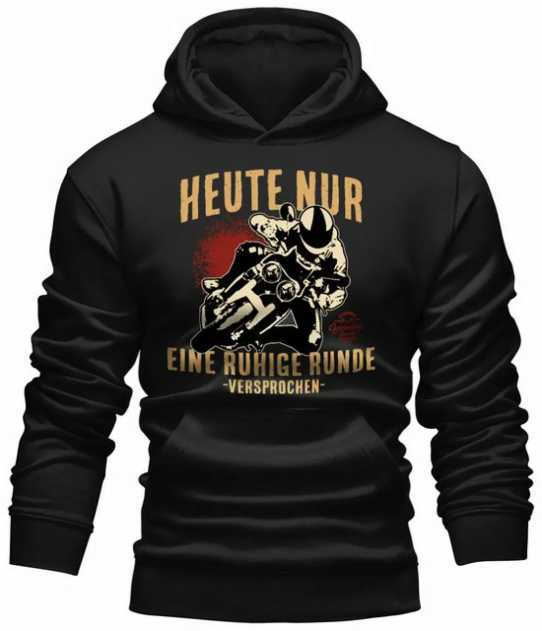 GASOLINE BANDIT® Kapuzensweatshirt für Biker Racer Motorradfahrer - Heute n günstig online kaufen