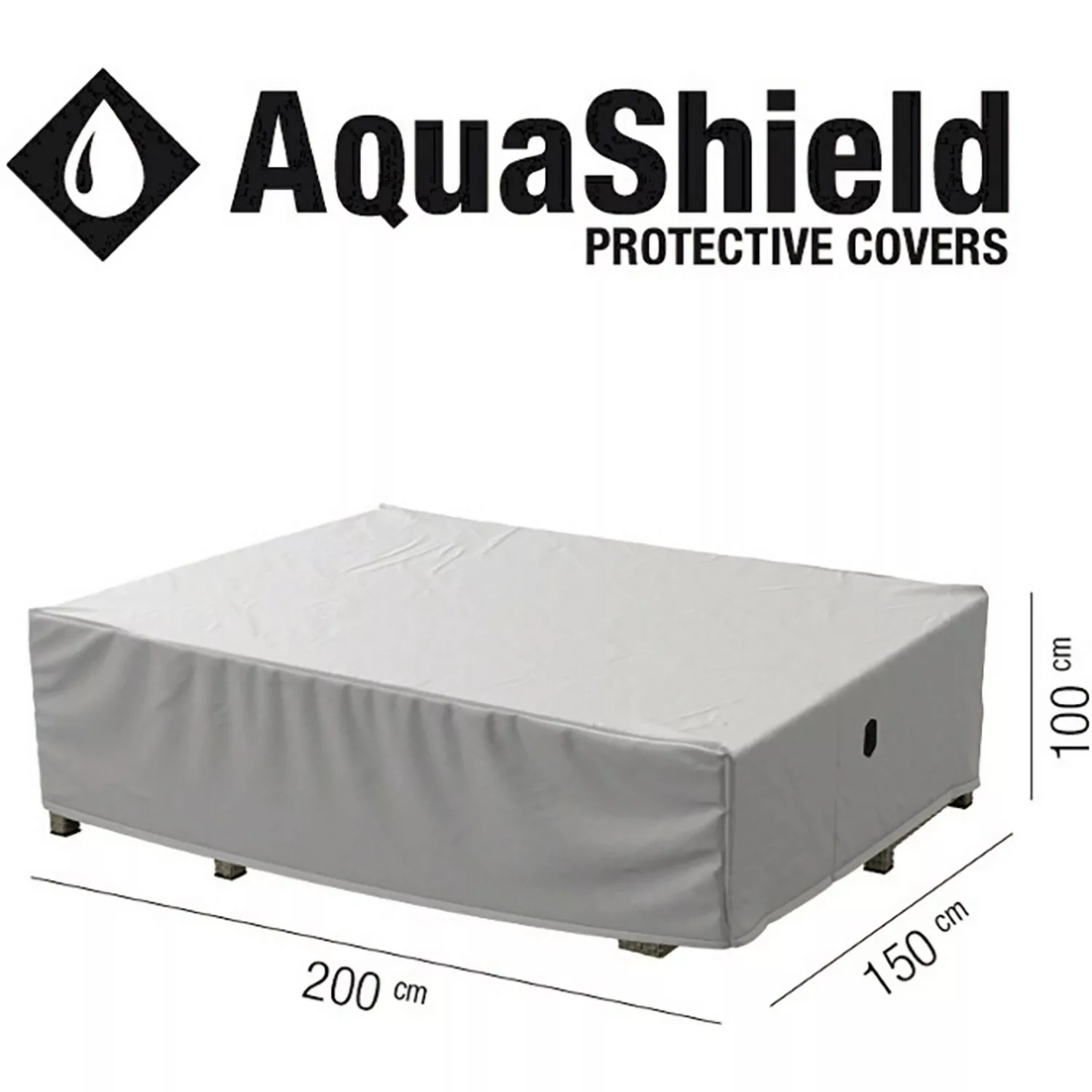 Siena Garden Gartenmöbel-Schutzhülle "AquaShield", Sitzgruppenhülle 200x150 günstig online kaufen