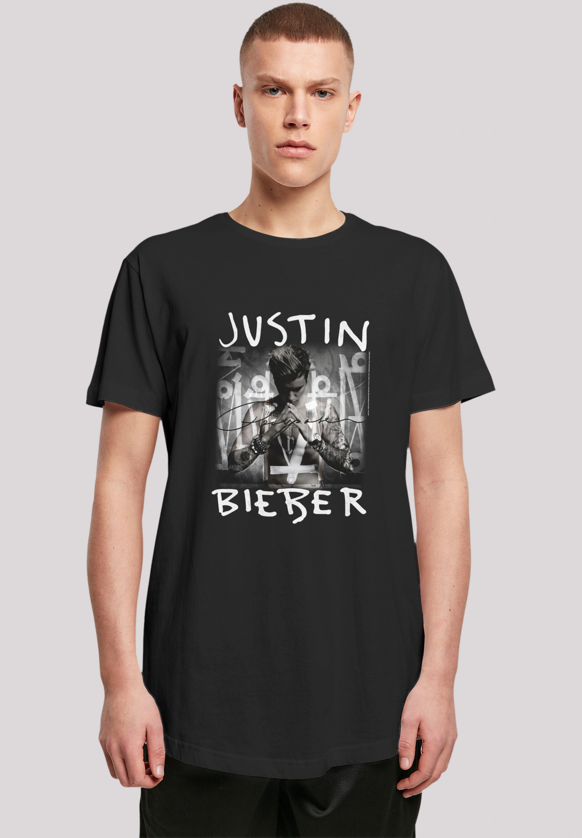 F4NT4STIC T-Shirt "Justin Bieber Purpose Album Cover", Premium Qualität, Mu günstig online kaufen