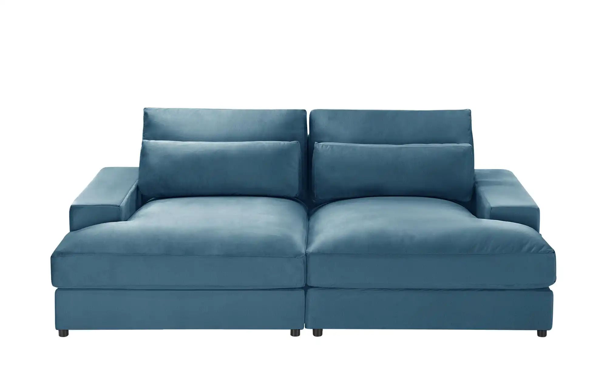 Lounge Sofa  Branna ¦ blau ¦ Maße (cm): B: 232 H: 88 T: 164 Polstermöbel > günstig online kaufen