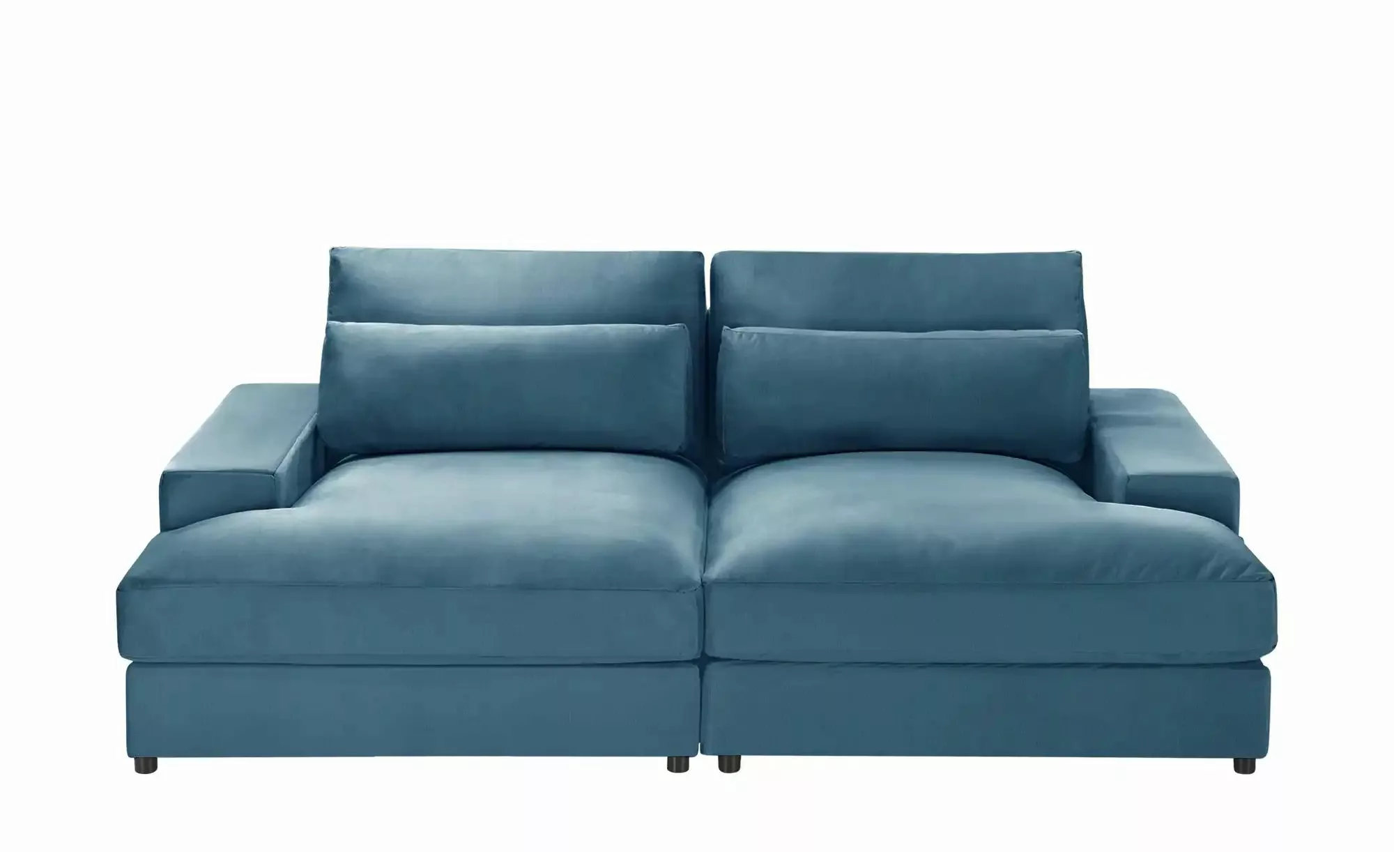 Lounge Sofa  Branna ¦ blau ¦ Maße (cm): B: 232 H: 88 T: 164.0 Polstermöbel günstig online kaufen