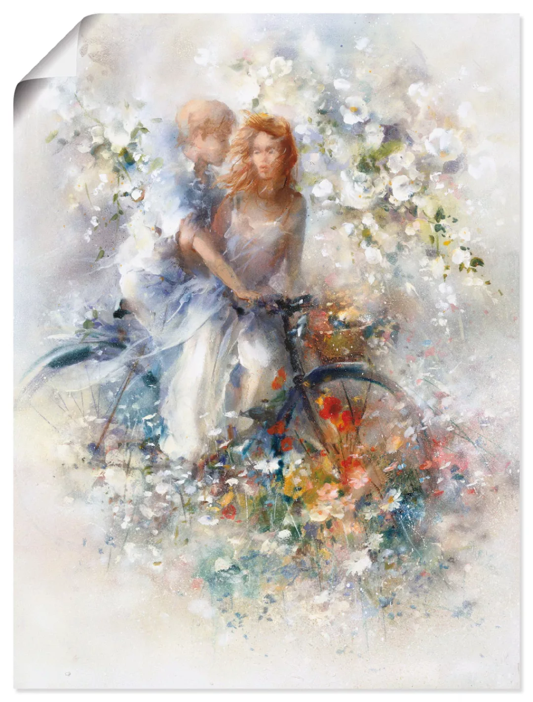 Artland Wandbild »Frühling II«, Paar, (1 St.), als Leinwandbild, Poster, Wa günstig online kaufen