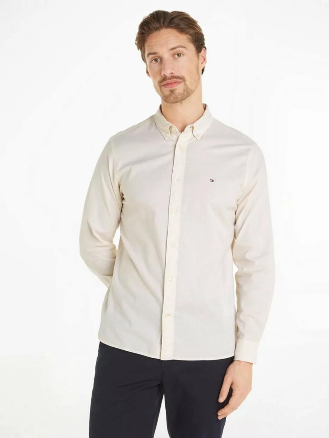 Tommy Hilfiger Langarmhemd 1985 FLEX OXFORD RF SHIRT von der Kollektion aus günstig online kaufen