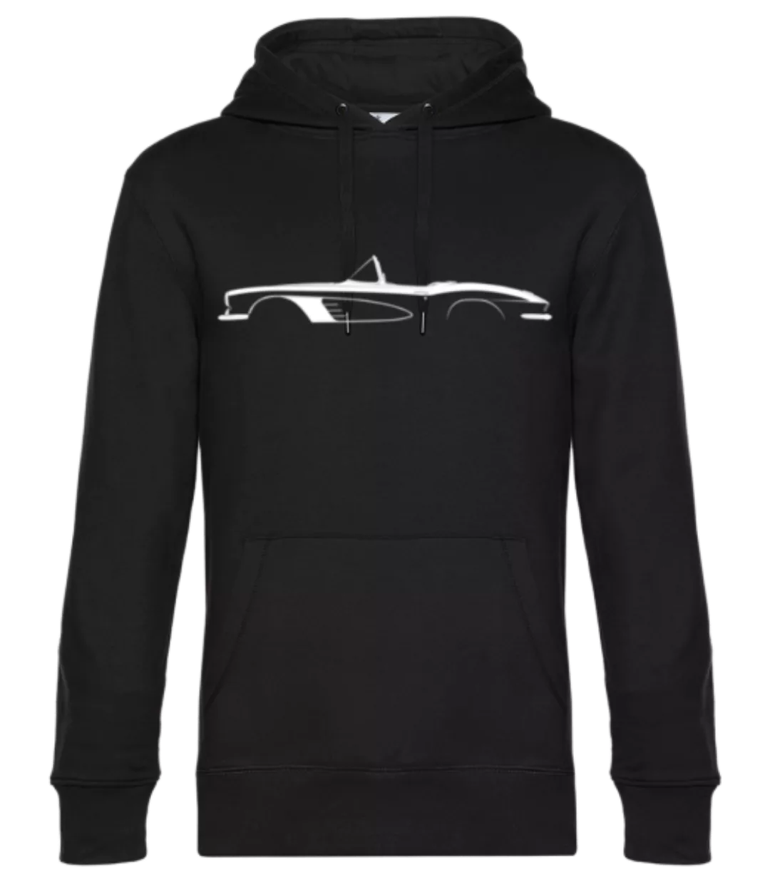 'Chevrolet Corvette C1 1961' Silhouette · Unisex Premium Hoodie günstig online kaufen