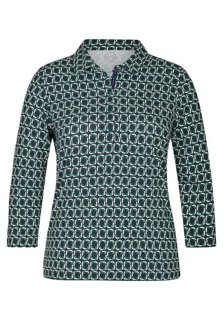 Rabe Langarm-Poloshirt dunkel-blau (1-tlg) günstig online kaufen