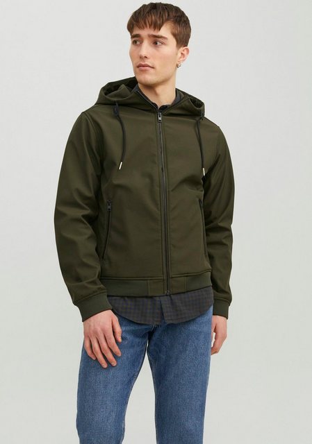 Jack & Jones Softshelljacke "JJEBASIC SOFTSHELL HOOD NOOS", mit Kapuze günstig online kaufen