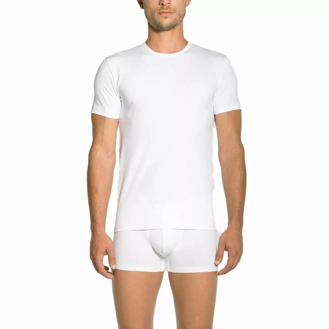 Replay Herren T-Shirt Crew Neck Single Pack Cotton Stretch S-XXL - Farbenau günstig online kaufen