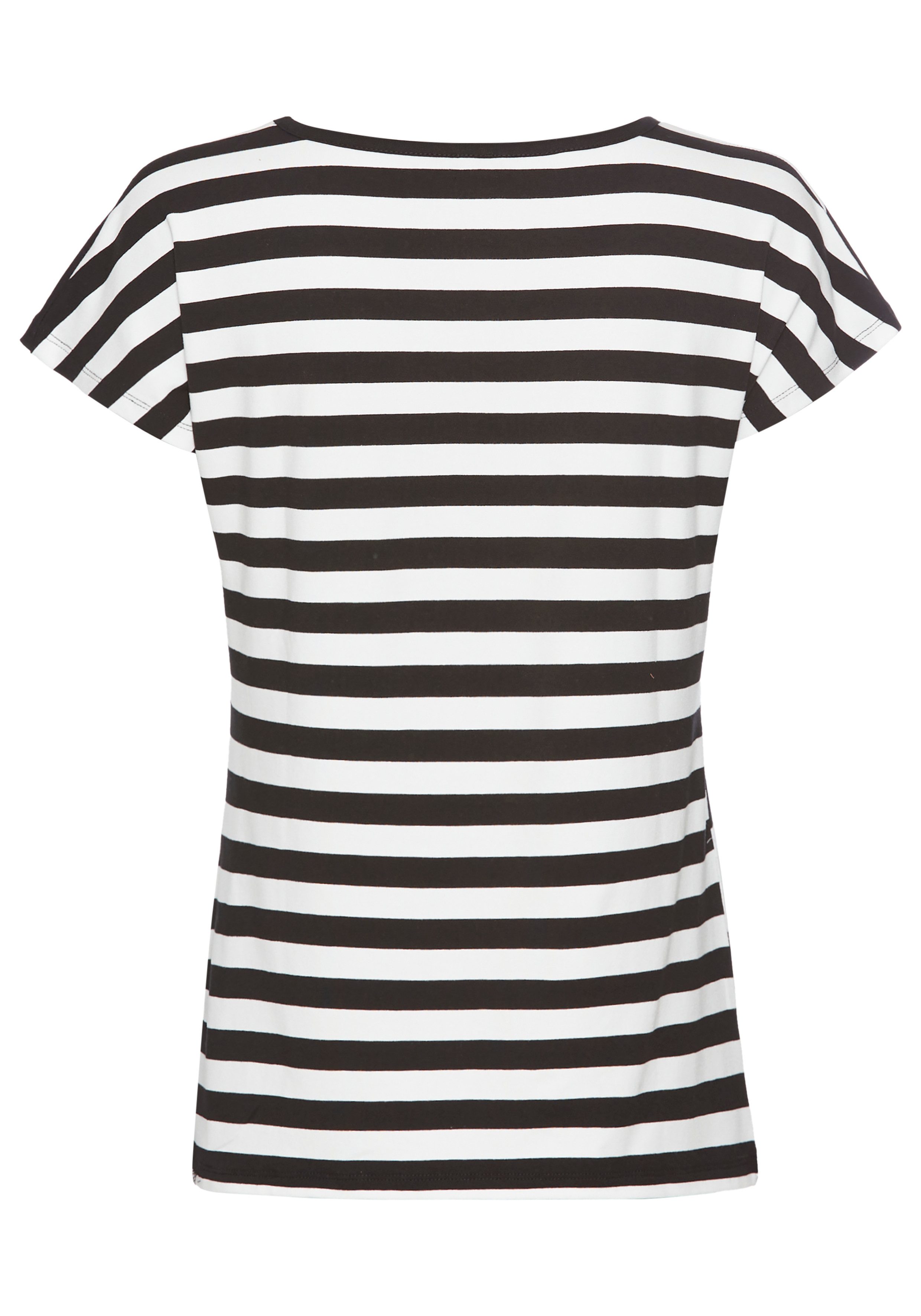 Laura Scott T-Shirt im Streifen-Mix günstig online kaufen