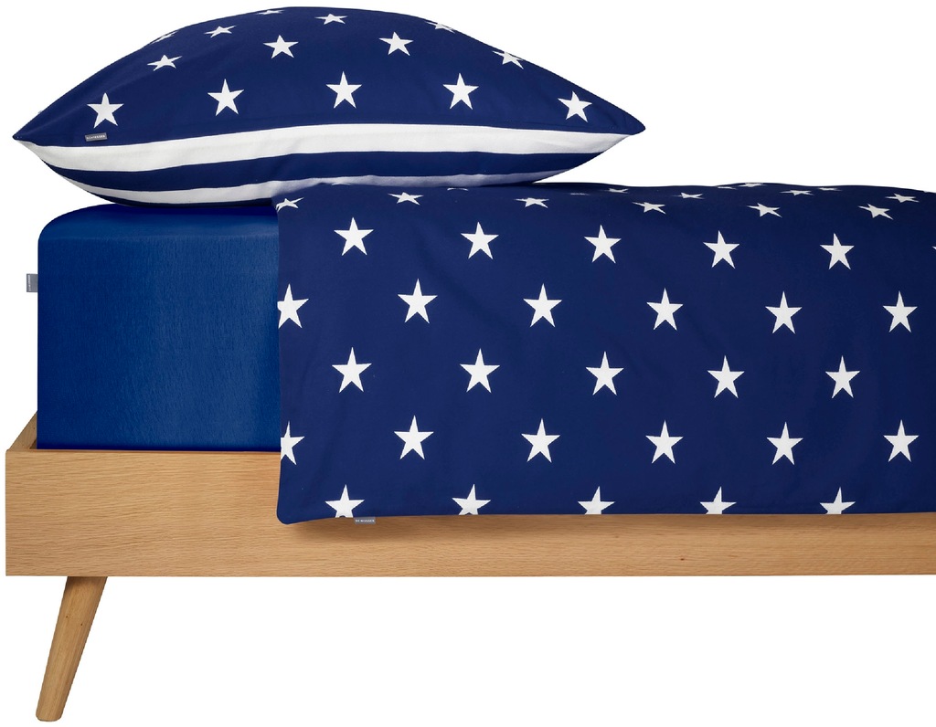 Schiesser Wendebettwäsche »Stars & Stripes aus weicher Baumwolle mit Sterne günstig online kaufen