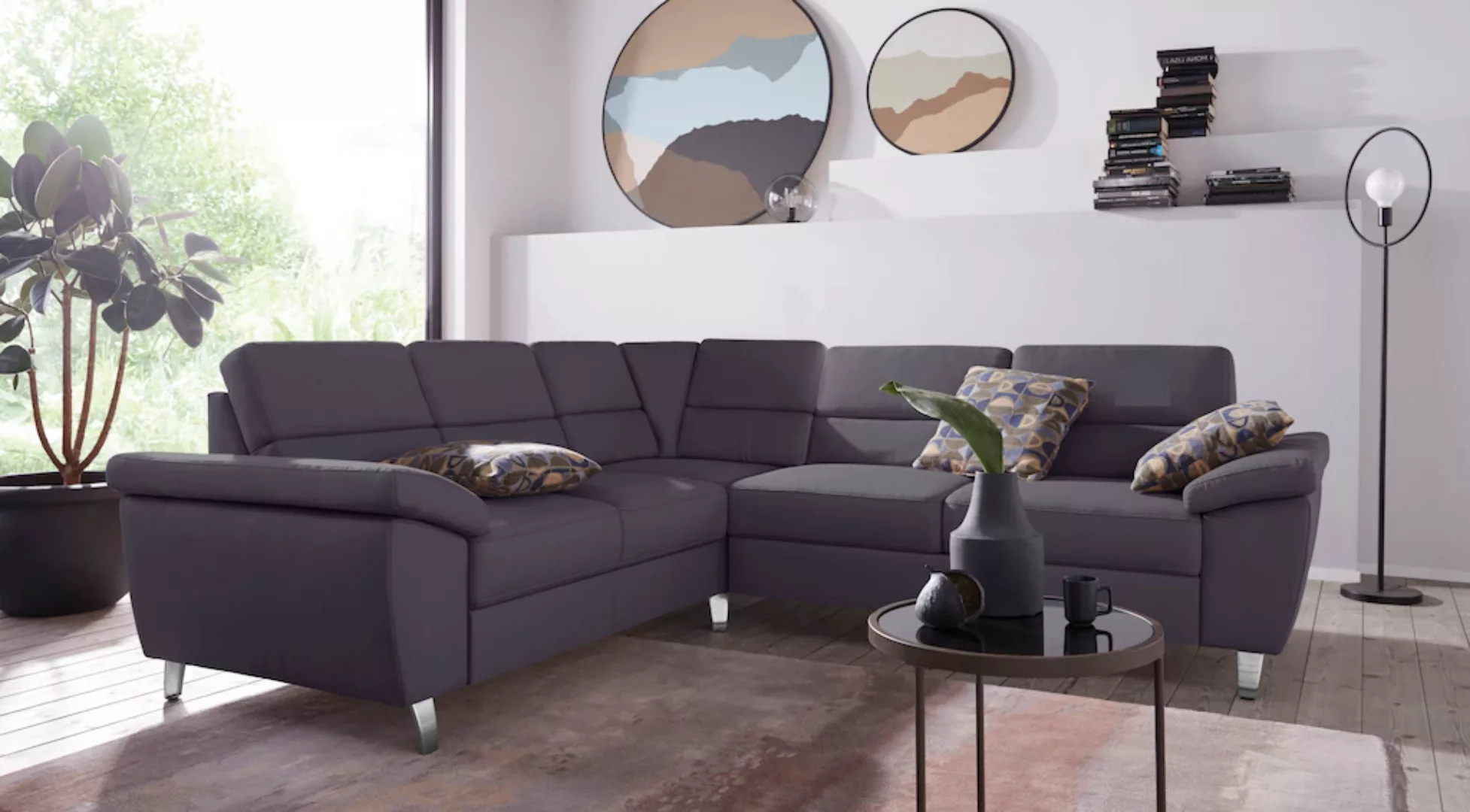 sit&more Ecksofa »Sorano L-Form«, wahlweise mit Bett- und Relaxfunktion, in günstig online kaufen