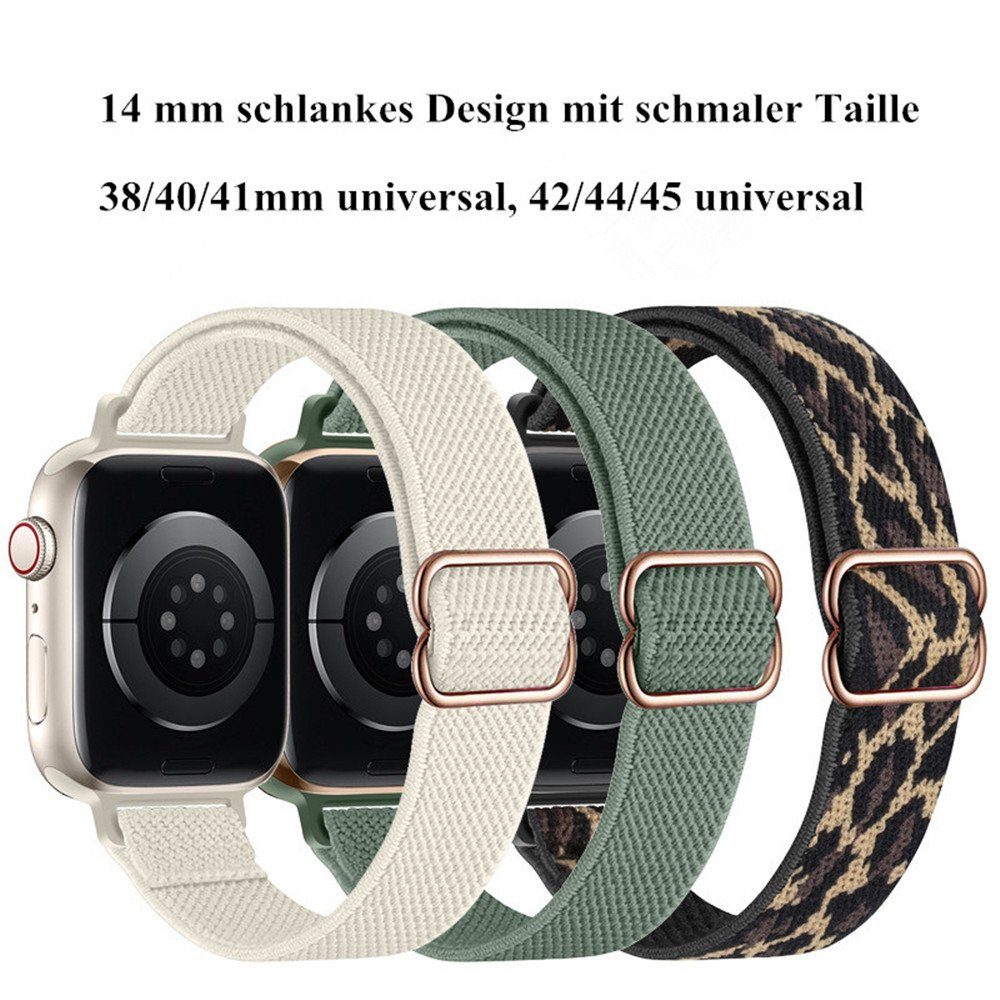 XDeer Uhrenarmband Nylon Loop Armband für günstig online kaufen