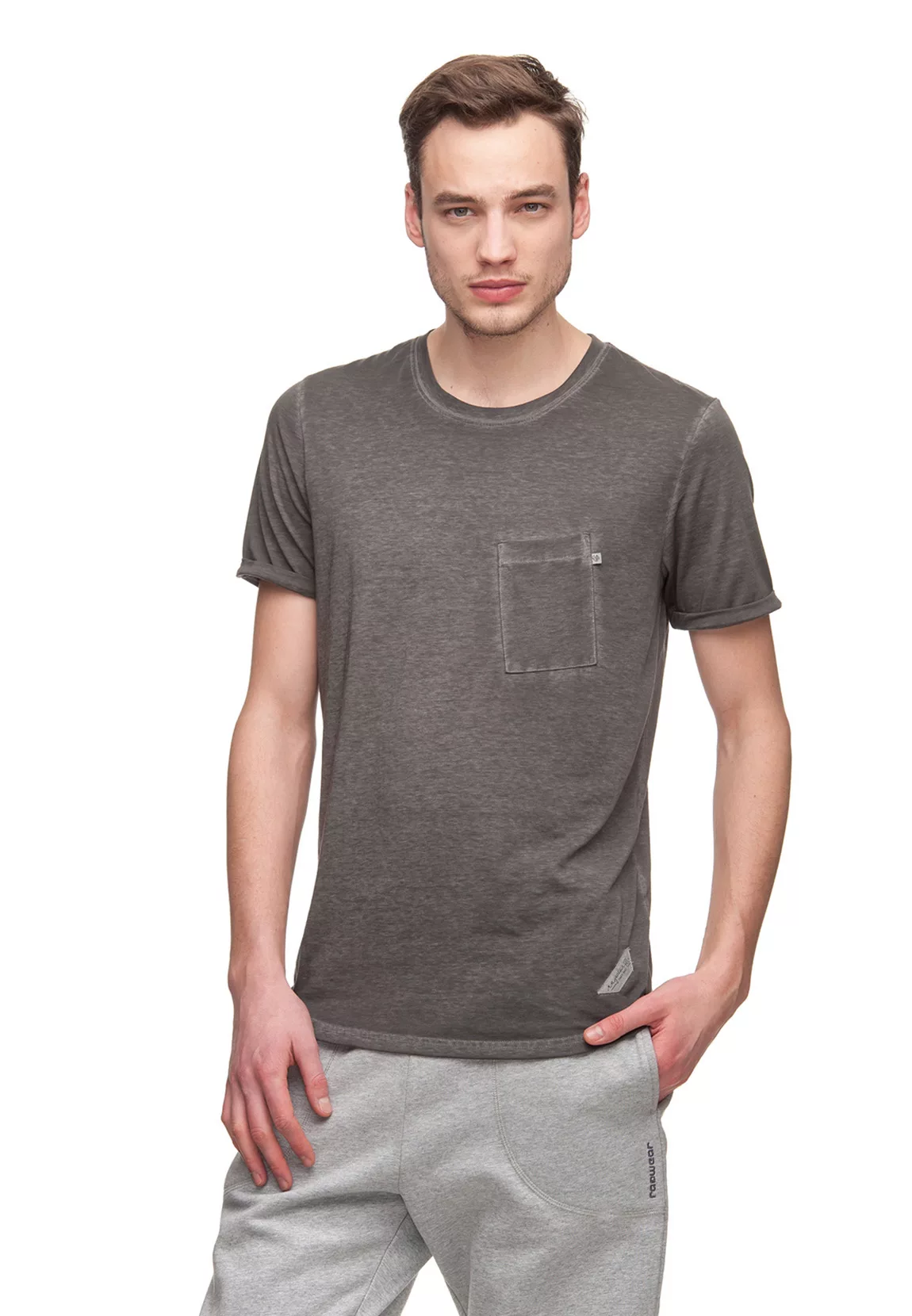 Ragwear Herren T-Shirt BARTIE 1822-15003 Grau Grey 3000 günstig online kaufen