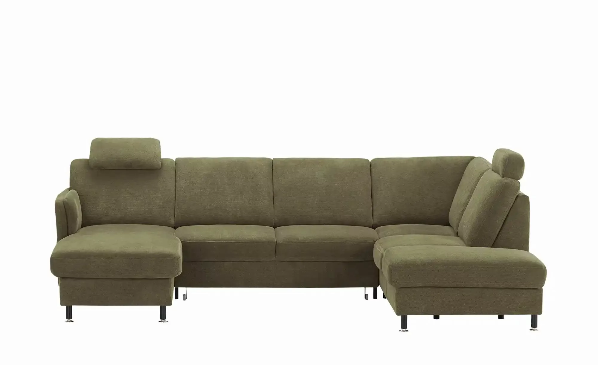 meinSofa Wohnlandschaft  Veit ¦ grün ¦ Maße (cm): B: 305 H: 90 T: 200.0 Pol günstig online kaufen