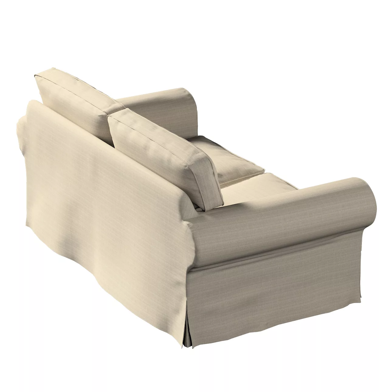Bezug für Ektorp 2-Sitzer Schlafsofa NEUES Modell, beige, Sofabezug für  Ek günstig online kaufen