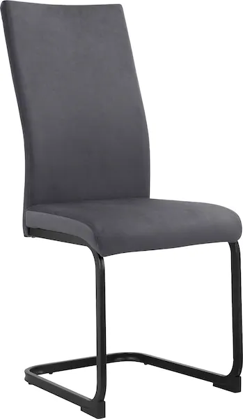 INOSIGN Esszimmerstuhl »Darcel«, (Set), 4 St., Veloursstoff, Freischwinger günstig online kaufen