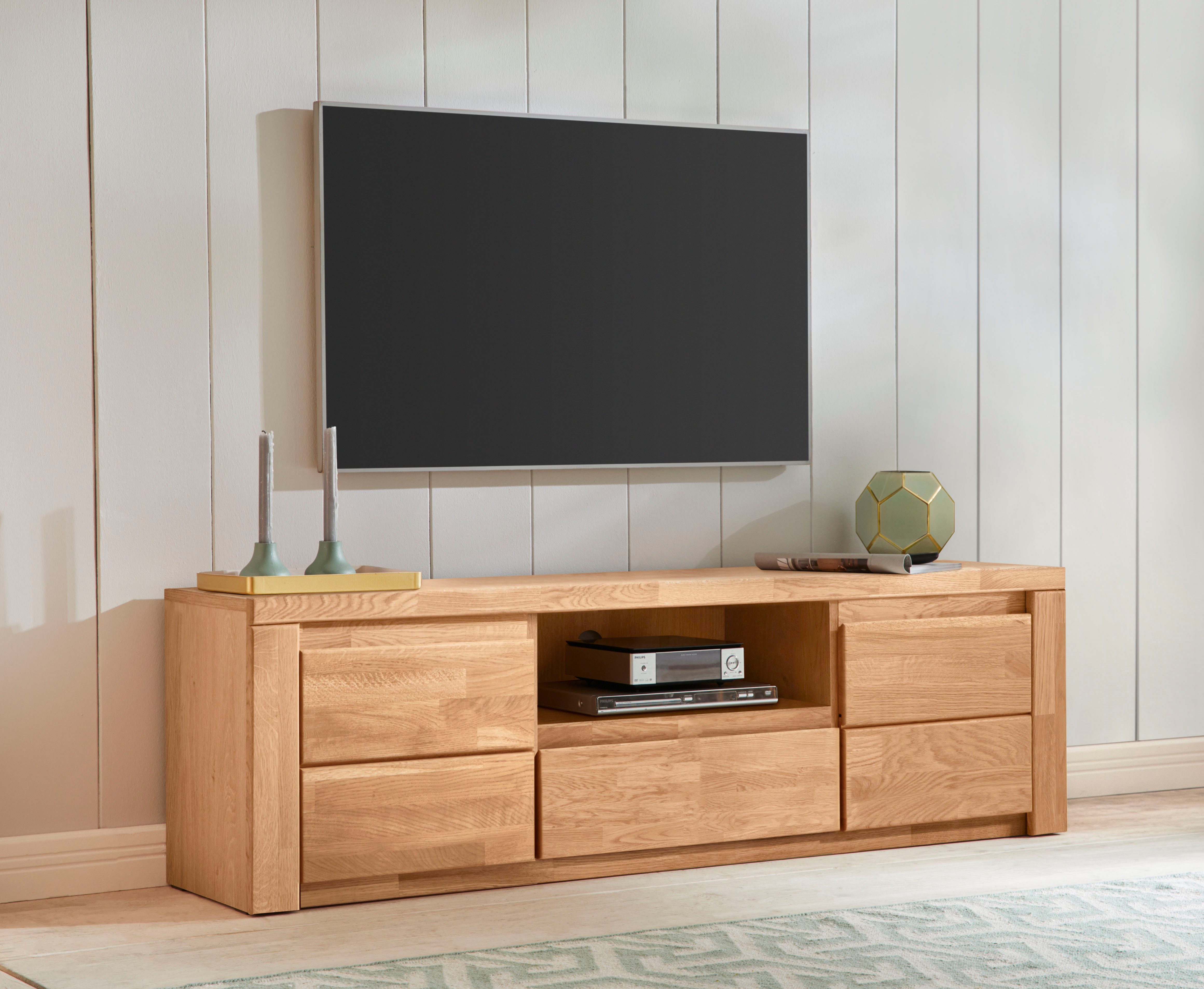 Home affaire Lowboard "Burani", grifflose Optik, Fernsehtisch günstig online kaufen