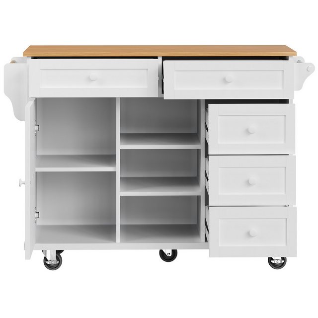 GLIESE POWER Küchenbuffet 134 x 46 x 92 cm Speisewagen/Sideboard günstig online kaufen