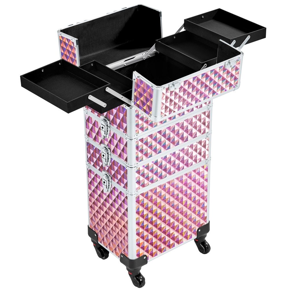 Yaheetech Kosmetikkoffer, Friseurkoffer Schminkkoffer Beauty Case günstig online kaufen