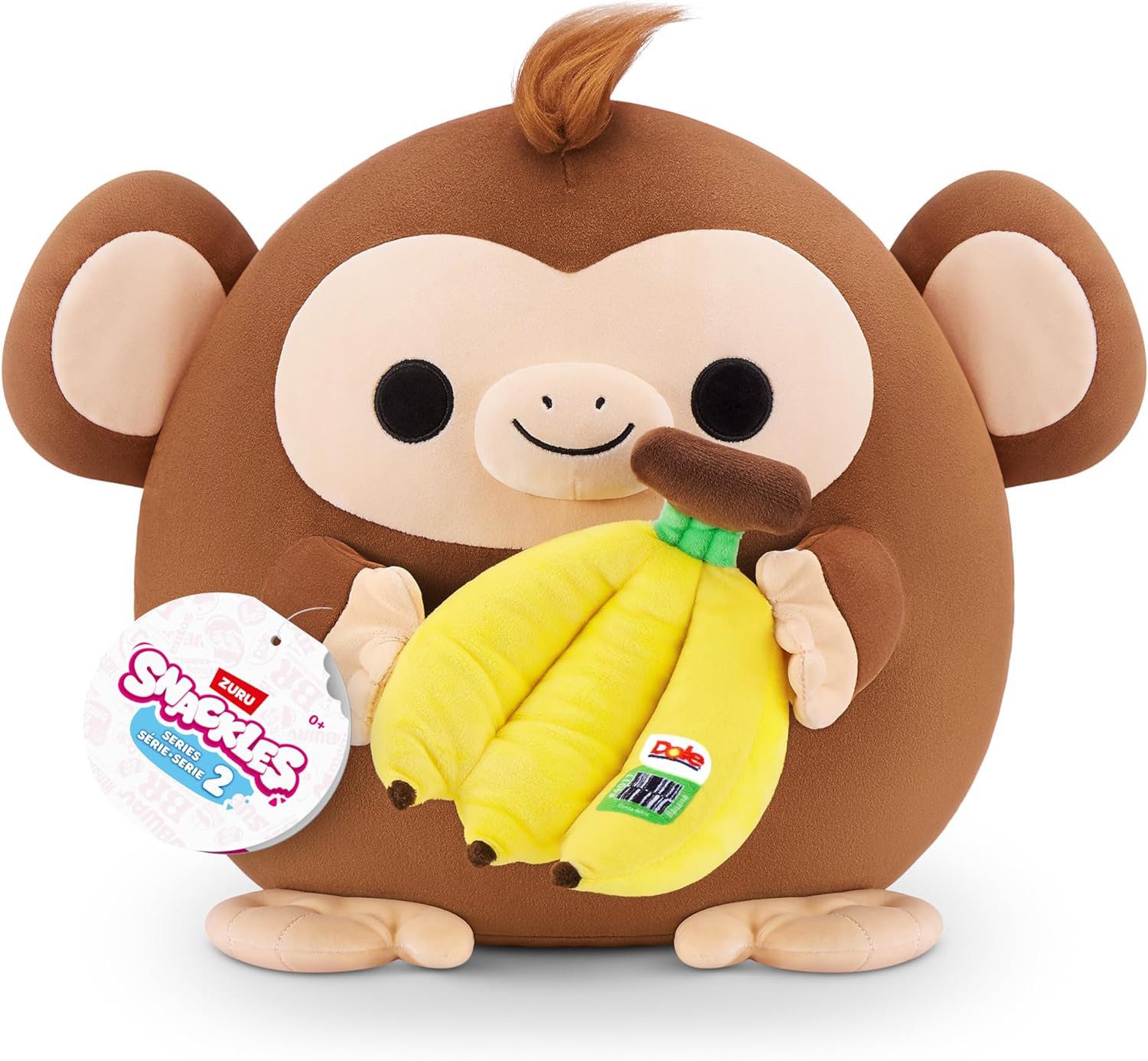 ZURU Plüschfigur Snackles Affe in Braun günstig online kaufen