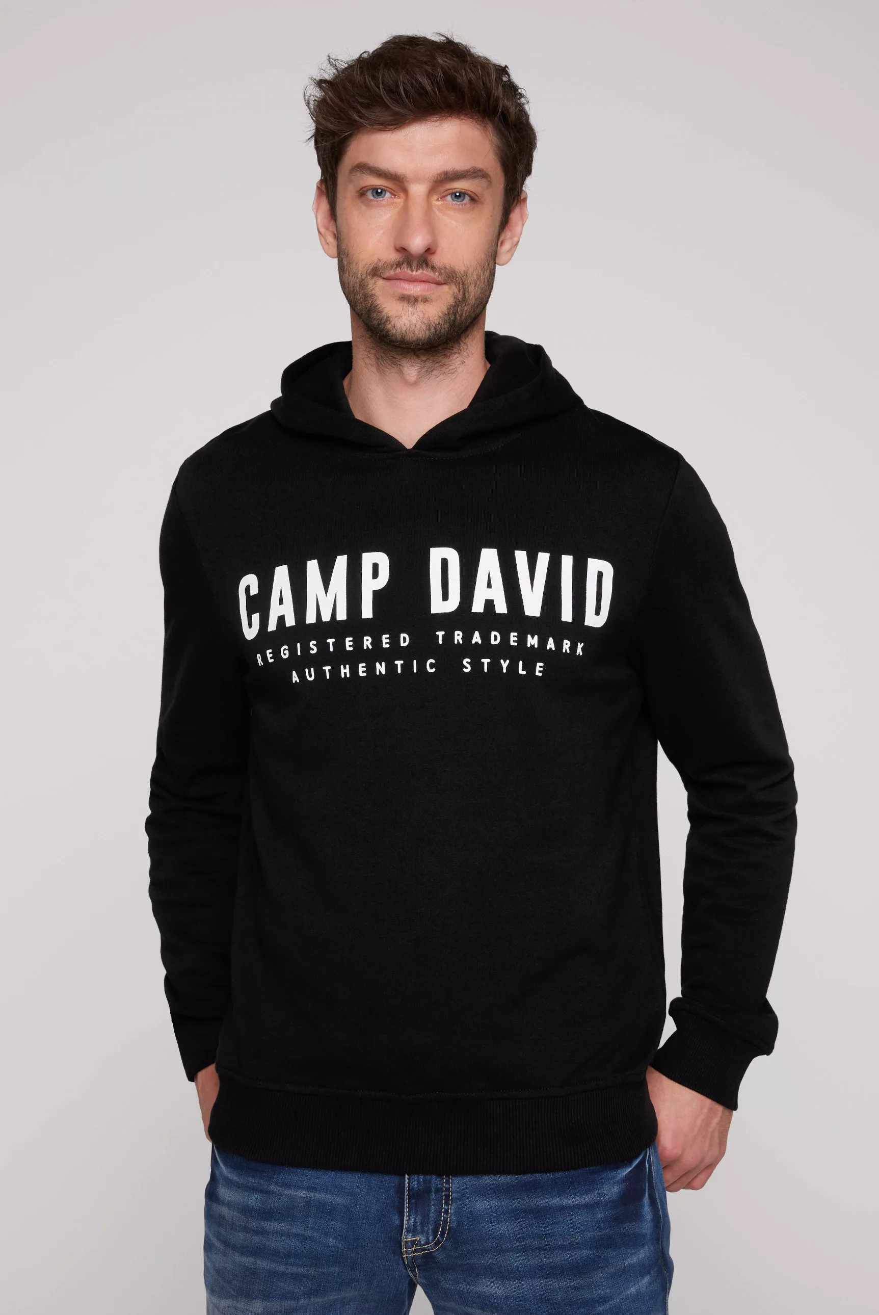 CAMP DAVID Kapuzensweatshirt, mit Logo-Print günstig online kaufen