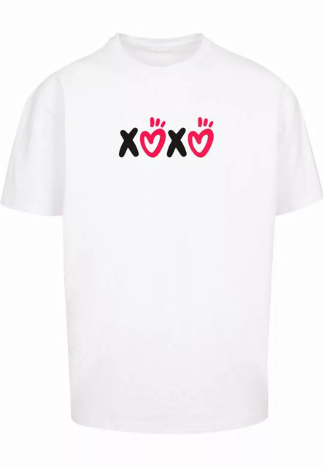 Merchcode T-Shirt Merchcode Herren Valentines Day - XOXO Heavy Oversized Te günstig online kaufen