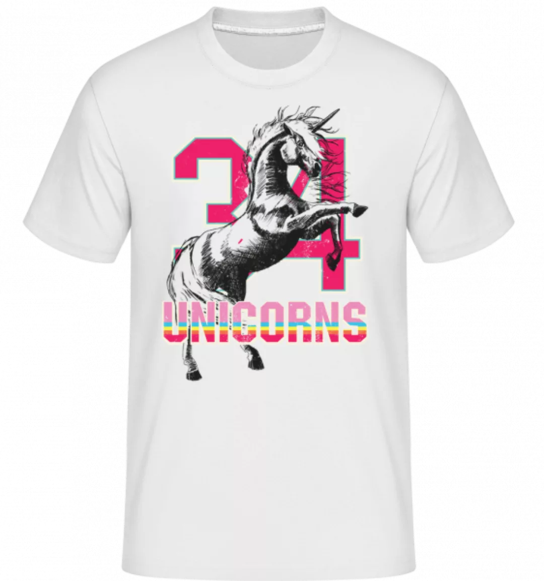 34 Unicorns · Shirtinator Männer T-Shirt günstig online kaufen